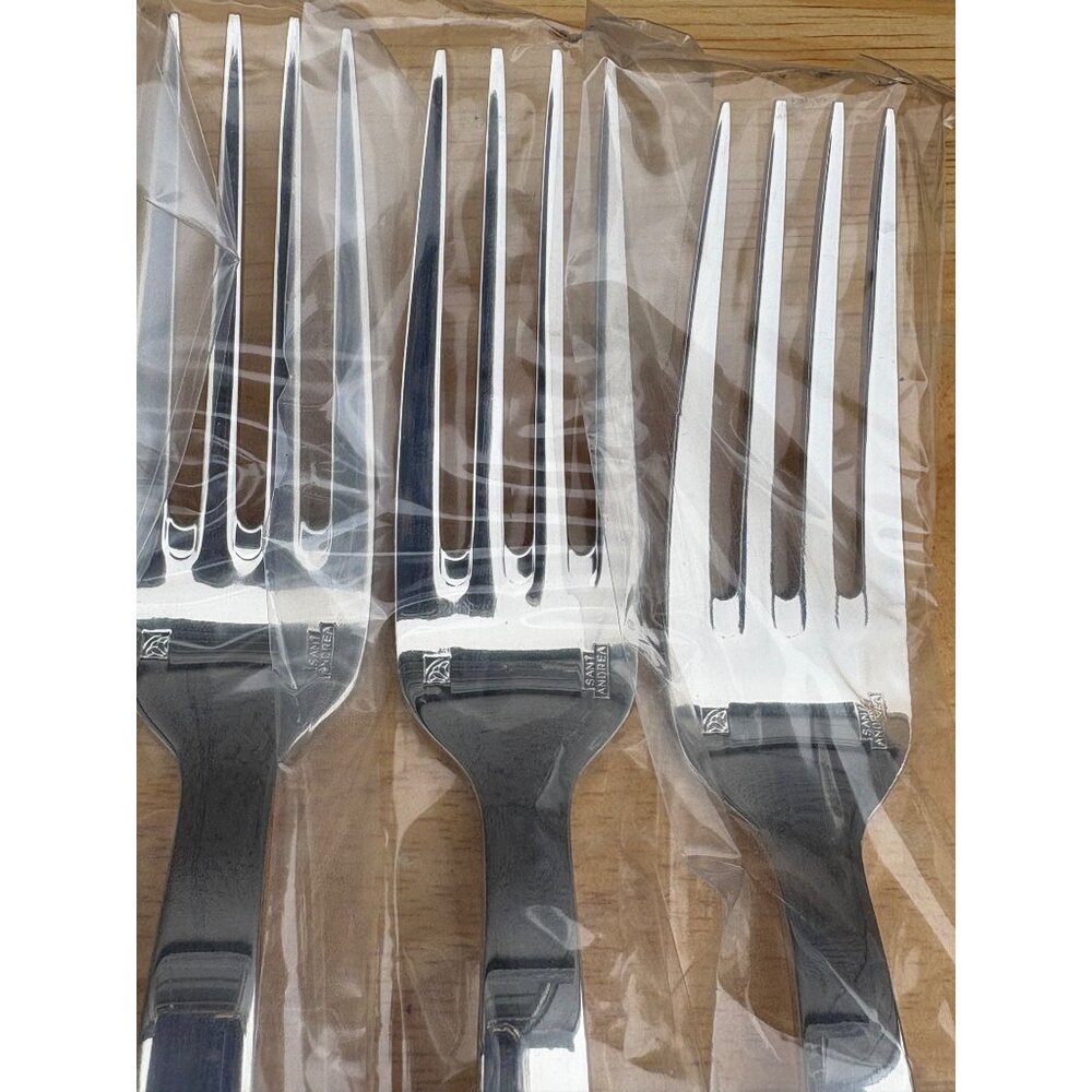 Sant' Andrea Stainless Steel Elevation Dessert/Salad Forks (Set of 12) by Oneida - Picture 2 of 4